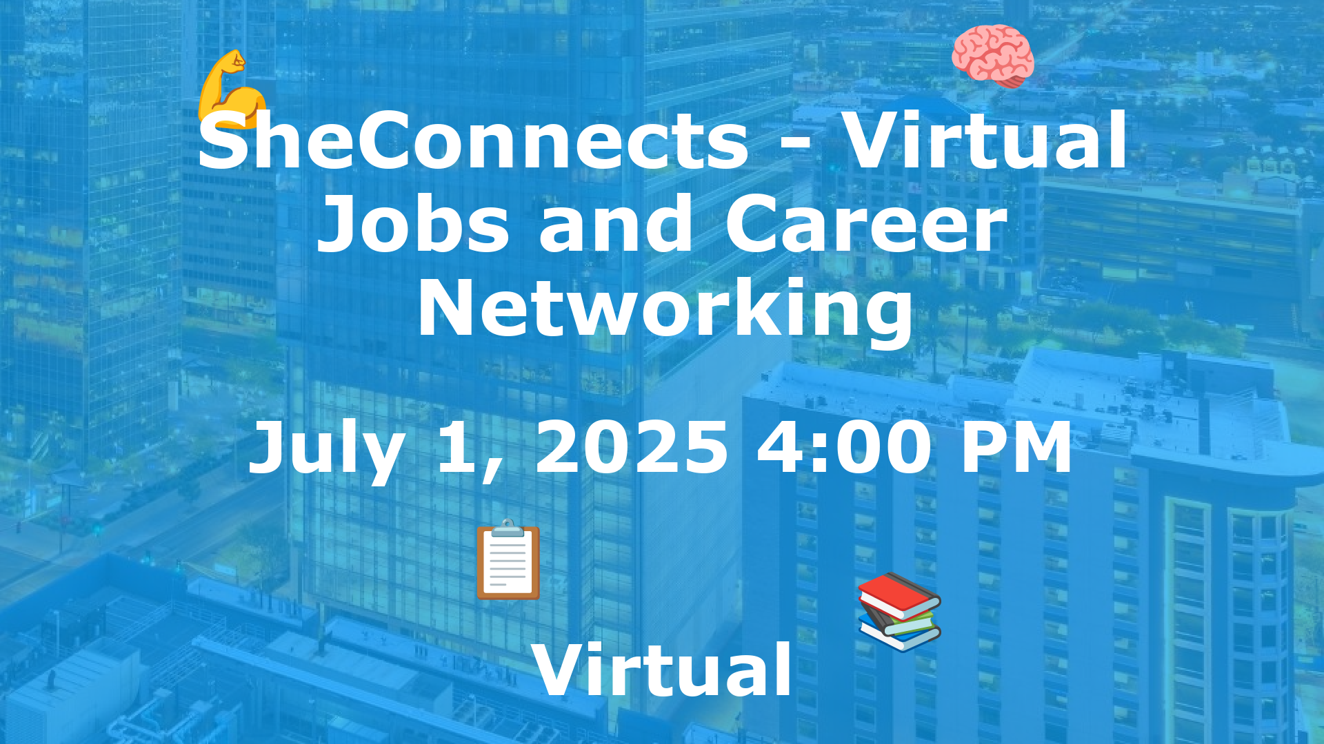 SheConnects - Virtual Jobs and Career Networking event image